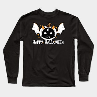 Pumpkin Cat Long Sleeve T-Shirt